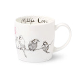 Fine-Bone Porzellan Tasse „midlife crisis“