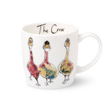 Fine-Bone Porzellan Tasse „the crew“